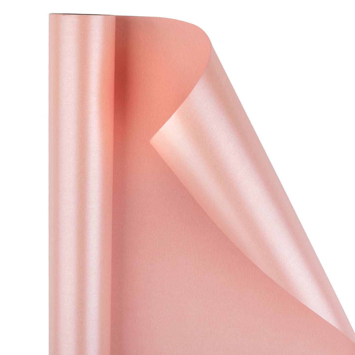 Pearl Gloss Wrapping Paper Roll Light Pink
