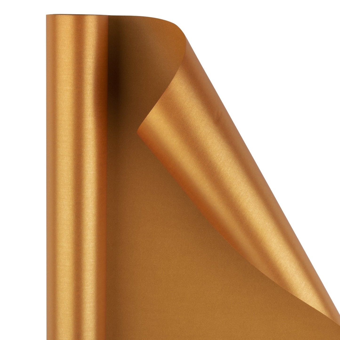 Pearl Gloss Wrapping Paper Roll Copper