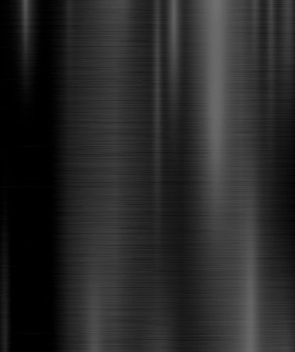 Glossy Metallic Wrapping Paper Roll Black