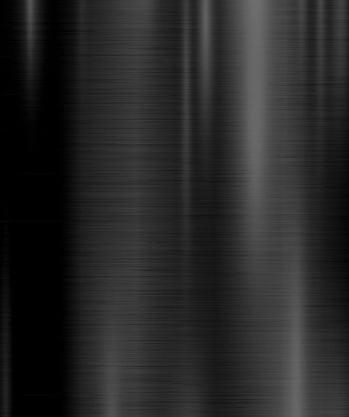 Glossy Metallic Wrapping Paper Roll Black