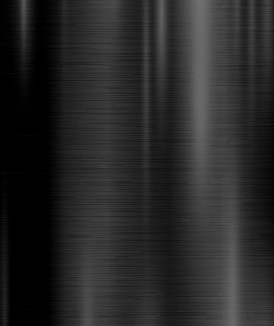 Glossy Metallic Wrapping Paper Roll Black