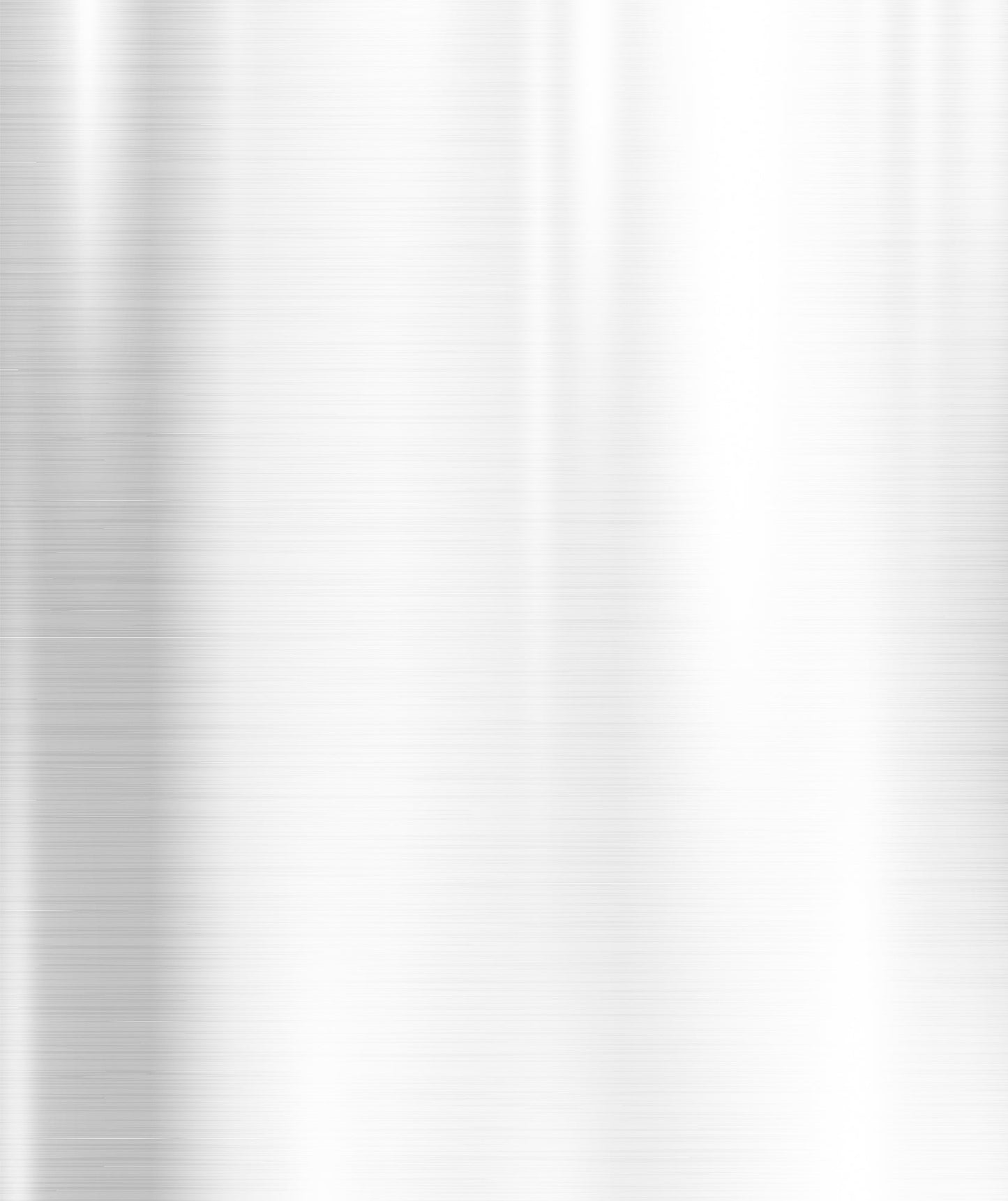 Glossy Metallic Wrapping Paper Roll White