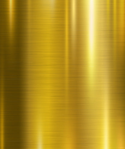 Glossy Metallic Wrapping Paper Roll Gold