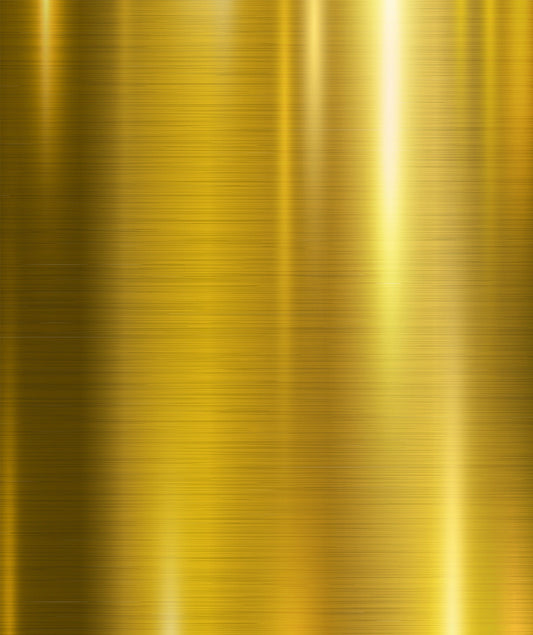 Glossy Metallic Wrapping Paper Roll Gold