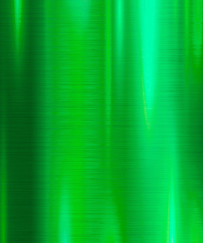 Glossy Metallic Wrapping Paper Roll Green