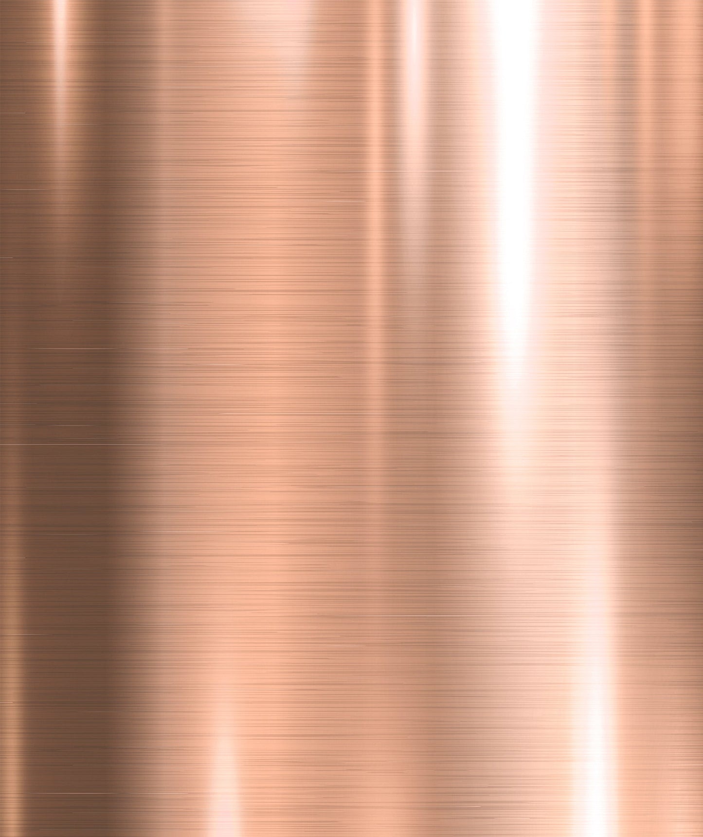 Glossy Metallic Wrapping Paper Roll Rose Gold