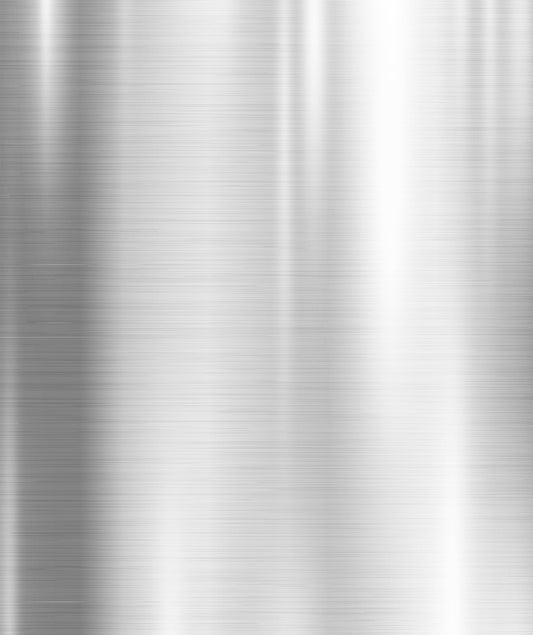 Glossy Metallic Wrapping Paper Roll Silver