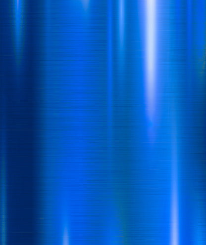 Glossy Metallic Wrapping Paper Roll Steel Blue