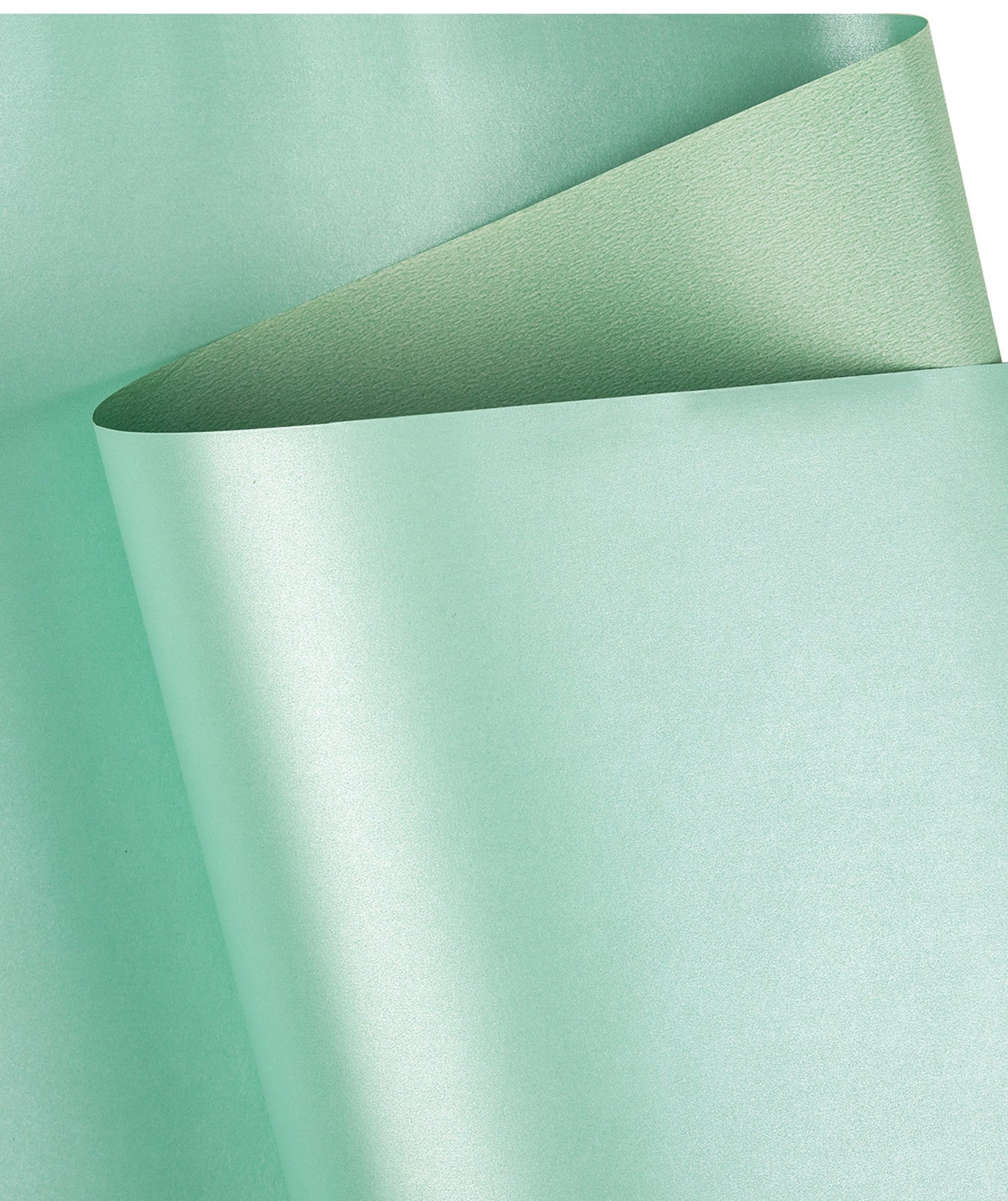 Pearl Gloss Wrapping Paper Roll Aquamarine