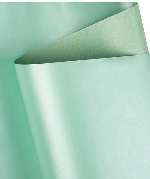 Pearl Gloss Wrapping Paper Roll Aquamarine