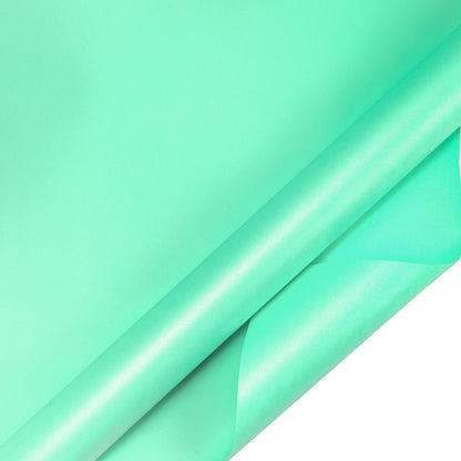 Pearl Gloss Wrapping Paper Roll Aquamarine