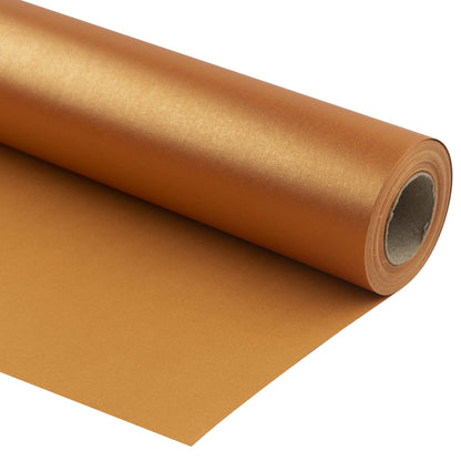 Pearl Gloss Wrapping Paper Roll Copper