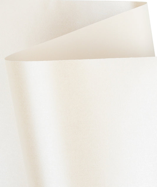 Pearl Gloss Wrapping Paper Roll Off White