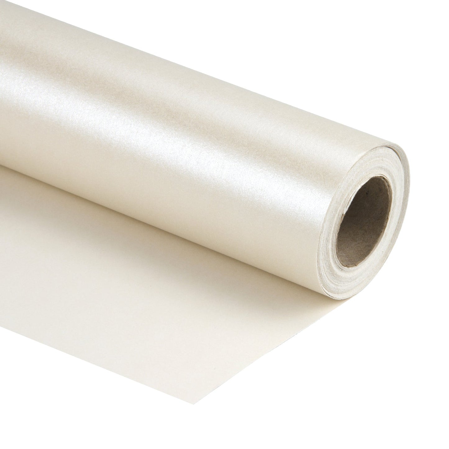 Pearl Gloss Wrapping Paper Roll Off White